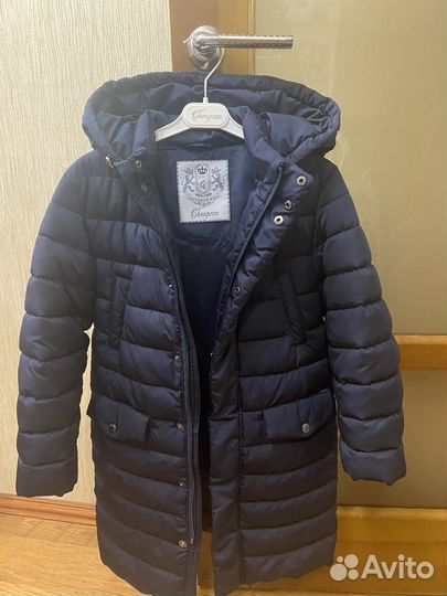 Пуховик легкий размер 134
