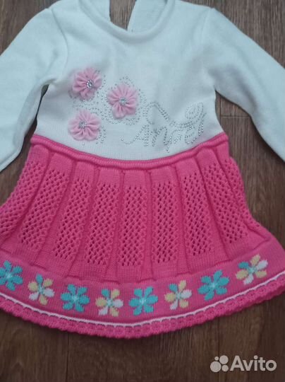 Платье для девочки 86