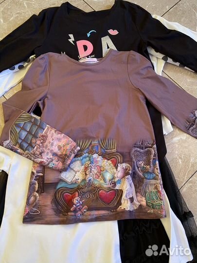 Пакет фирменых вещей 134 для девочки