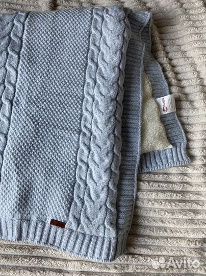 Плед конверт на выписку для новорожденного