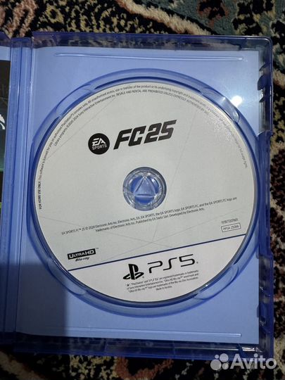 EA FC 25 ps5 диск (русская версия)