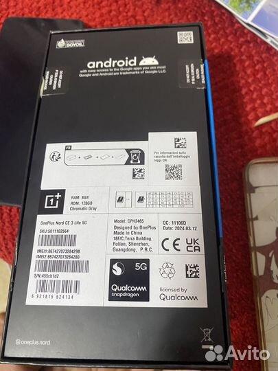 OnePlus Nord CE 3 Lite 5G, 8/128 ГБ