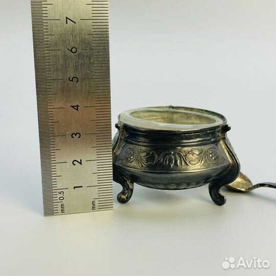 Солонка СССР мельхиор