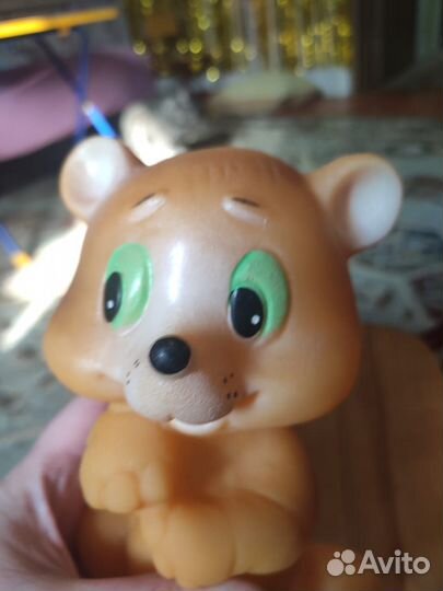 Резиновый медвежонок СССР