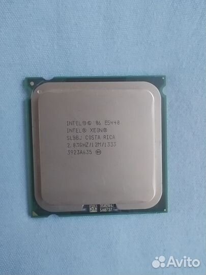 Процессор xeon e5440