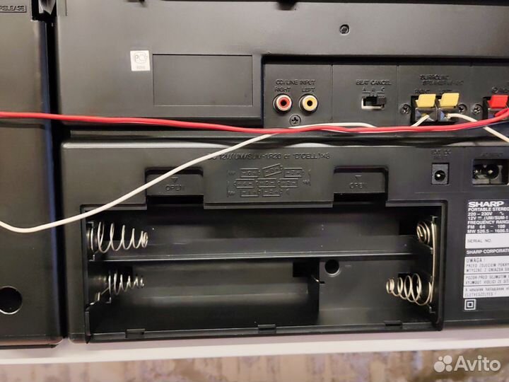 Магнитола sharp WF-971