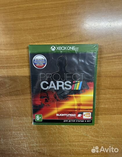 Xbox Project Cars (новый, на русском)