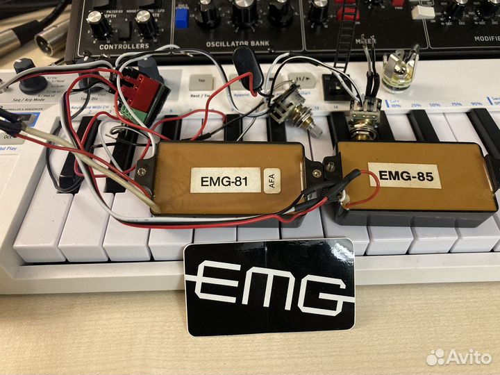 Звукосниматели emg 81/85 vintage