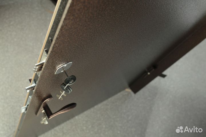 Дверь с антивандальным покрытием и ламинатом