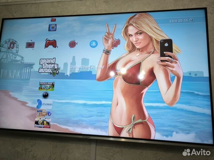 Sony PS3 super slim прошитая+ камера+мув