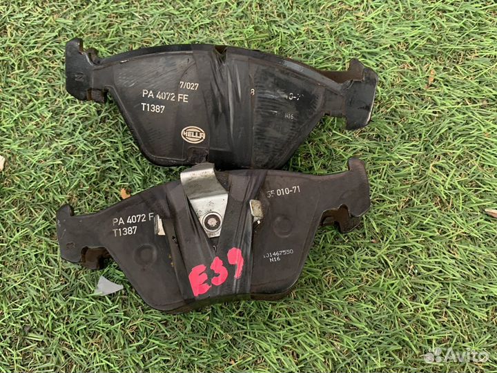 Колодки тормозные передние BMW E39