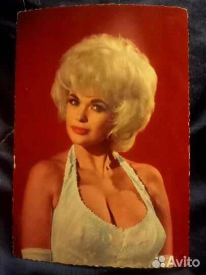 Актриса Jayne Mansfield, 50-60 г