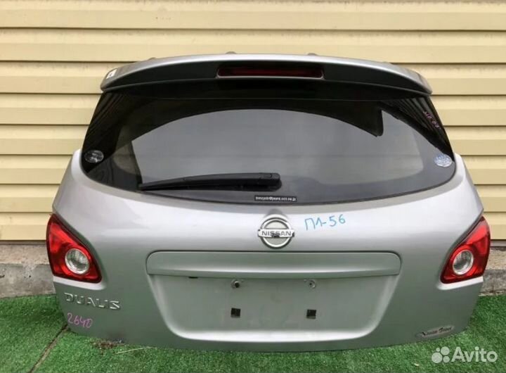 Крышка багажника Nissan qashqai J10