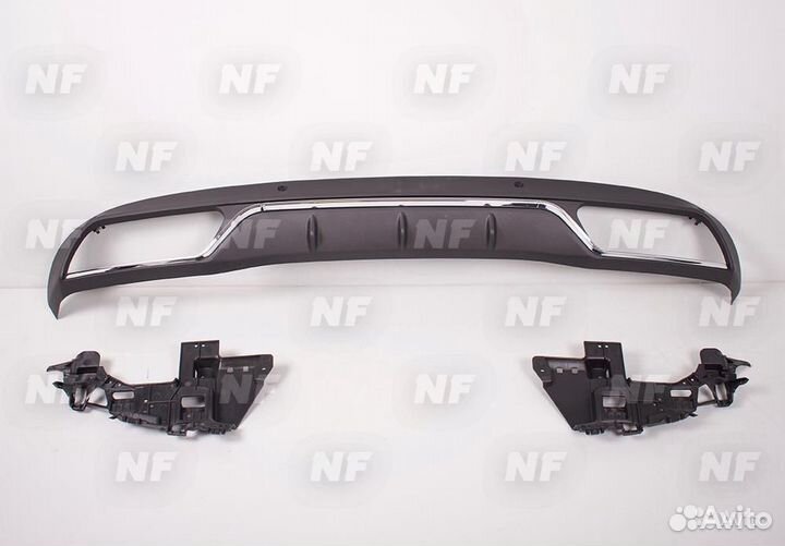 Диффузор 63 AMG Mercedes C205