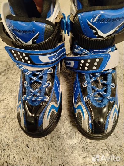 Коньки раздвижные для мальчика 31 34