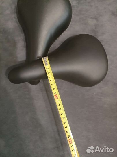Седло для велосипеда кожаное