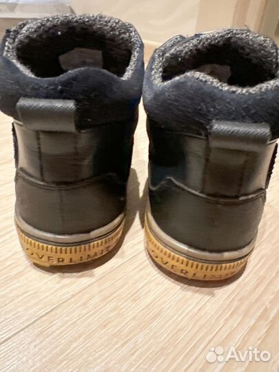 Ботинки демисезонные для мальчика 35