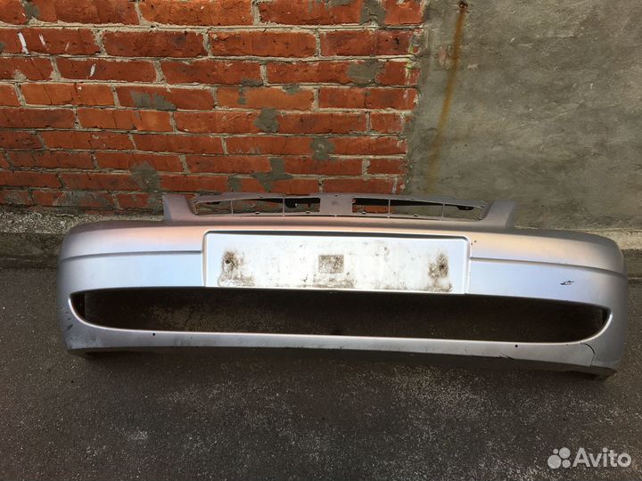 Передний бампер на priora 1