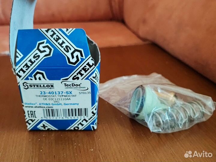 Термостат на Volkswagen Golf plus 1.4