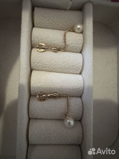 Серьги с жемчугом