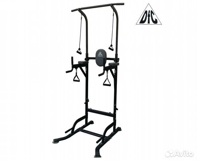 Турник-брусья c эспандерами DFC Power Tower G008