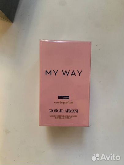 Armani my way intense