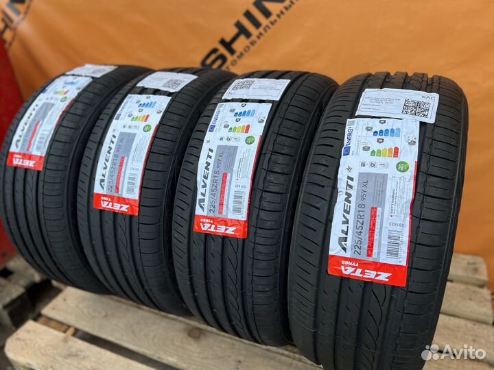 Zeta Alventi 225/45 R18 и 255/40 R18 95Y
