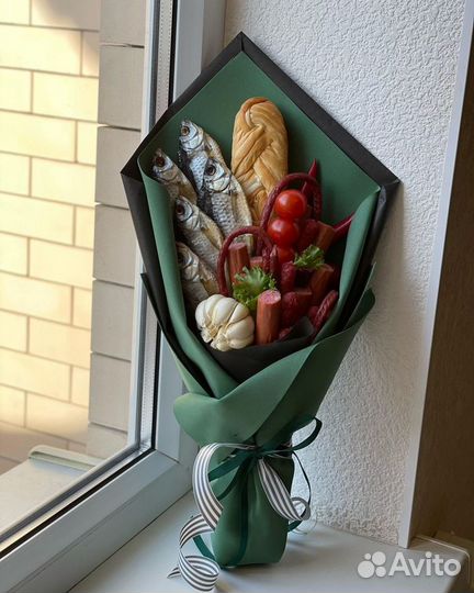 Мужские букеты пивные закусочные вкусные съедобные