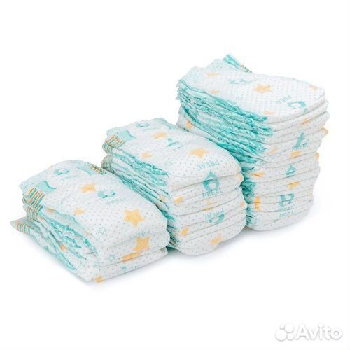 Памперсы подгузники 54 шт внутри размер L 9-18кг