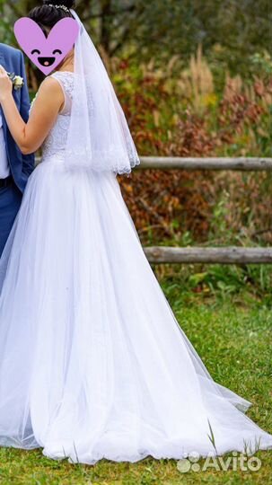 Свадебное платье 44-46