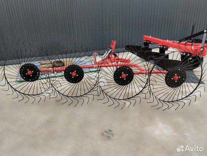 Грабли, ворошилки, валкователи КалинаАгро ГВК - 4, 2024