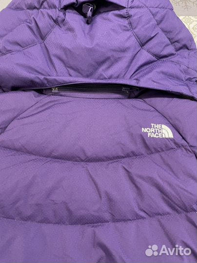 The north face пуховик с капюшоном