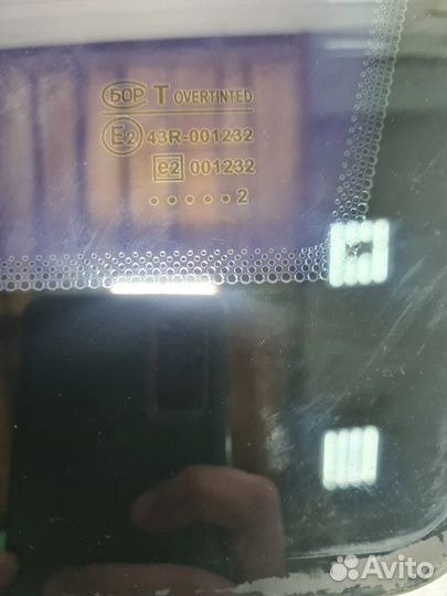 Форточка кузова задняя правая Ваз Калина универсал