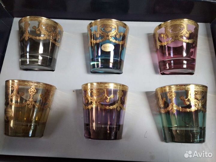 Бокалы Италия бренд Арт декор оригинал