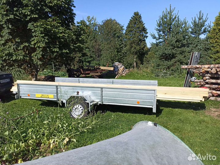 Аренда (прокат) большого прицепа 4м*1.8м
