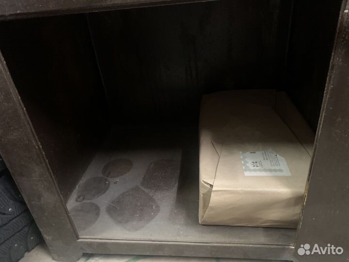 Ящик сейф металлический