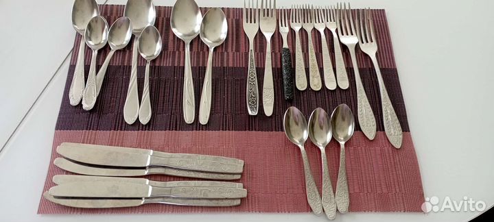 Столовые приборы СССР нержавейка
