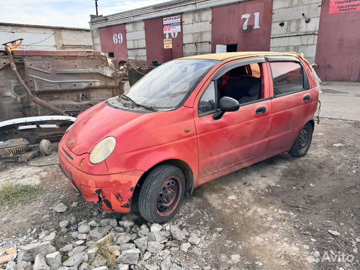 Разбор daewoo matiz