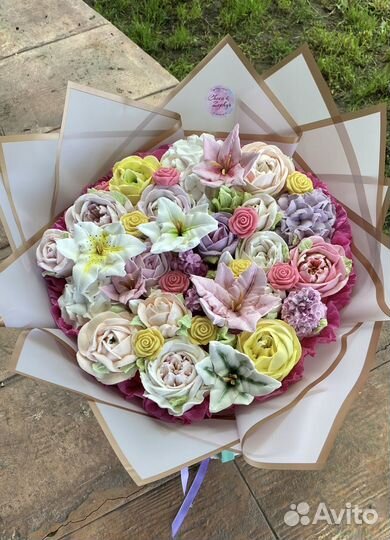 Зефирный букет