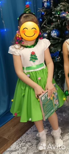 Платье костюм Ёлочка