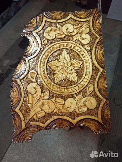 Хлебница деревянная, резная. Эксклюзив