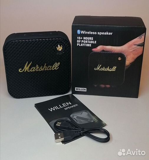 Беспроводная колонка Marshall Willen Black