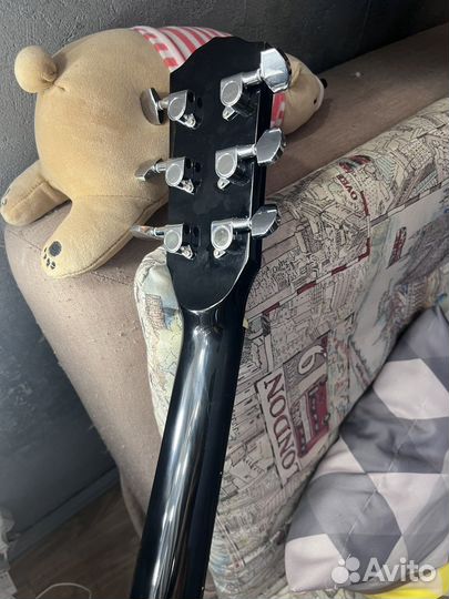 Акустическая гитара fender cd 60s black