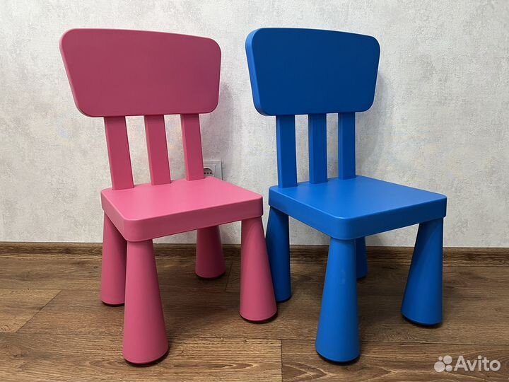 Стол и стулья икеа Маммут