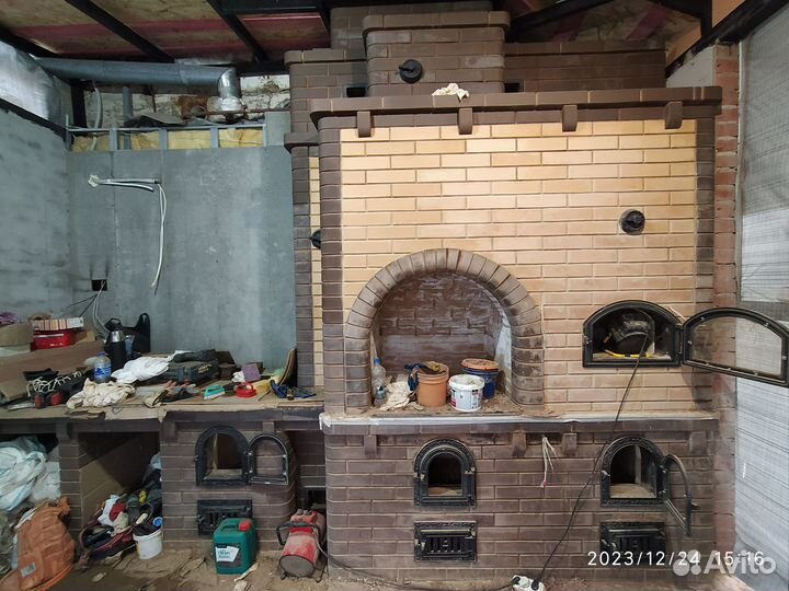 Печь, мангал, барбекю, камин