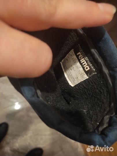 Сапоги зимние reima 34 р