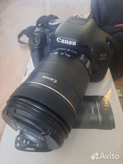 Зеркальный фотоаппарат canon 600d