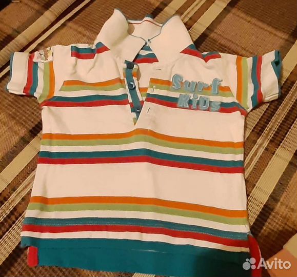 Детские рубашки, футболки 80-86