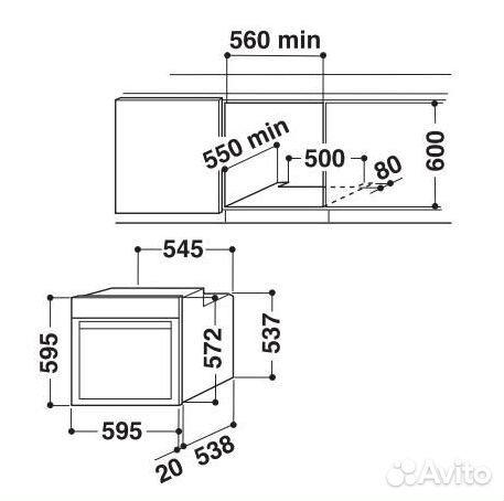 Духовой шкаф whirlpool akzm8500/ix