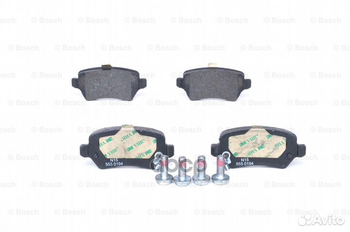 Колодки тормозные opel astra G/H/zafira A задни